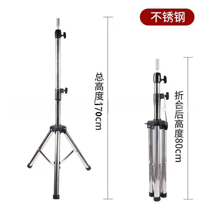 景芃美發(fā)頭模型理發(fā)店學徒練習剪發(fā)頭模新娘造型可燙染吹剪公仔模特頭 不銹鋼大支架