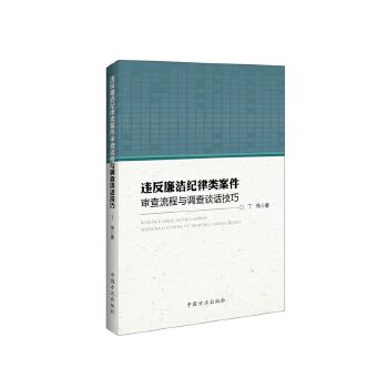违反廉洁纪律类案件审查流程与调查谈话技巧【正版图书】