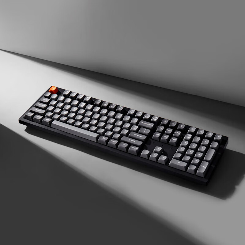 keychron渴创 K10Max 机械键盘 无线三模键盘 客制化键盘 蓝牙办公键盘 QMK/VIA开源改键 支持Mac/Win系统 K10Max 不可插拔 白光 红轴