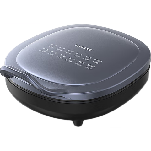 九阳（Joyoung）【升级0氟】家用电饼铛三明治机早餐机 36mm加深烤盘煎烤机 双面加热 大火力蒸汽烤肉饼铛GK128