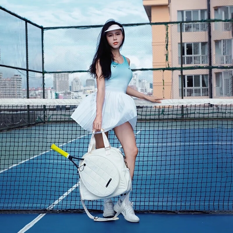 戈锐特斯（GREATSPEED） 网球/羽毛球包2支装男女成人情侣同款韩版手提单肩斜跨款 白色