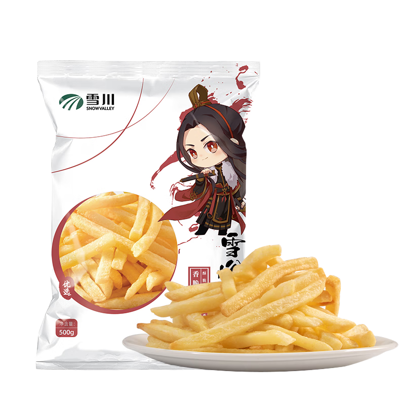 ѩ��ʳƷ����ϸ���䶳�������Ʒ����ը��������ʳҹ����ʳ ����ϸ��-ԭζ500g 29Ԫ����7.25Ԫ/����