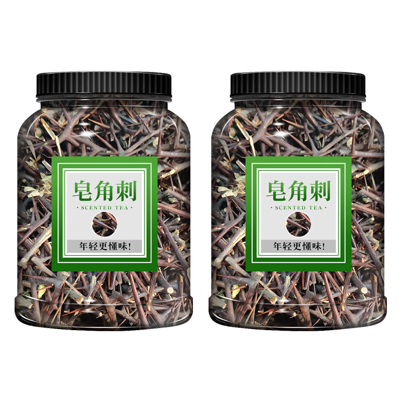 皂角刺500g新鲜中药材皀角皂荚刺的作用天丁天然皂角树针 皂角刺250g