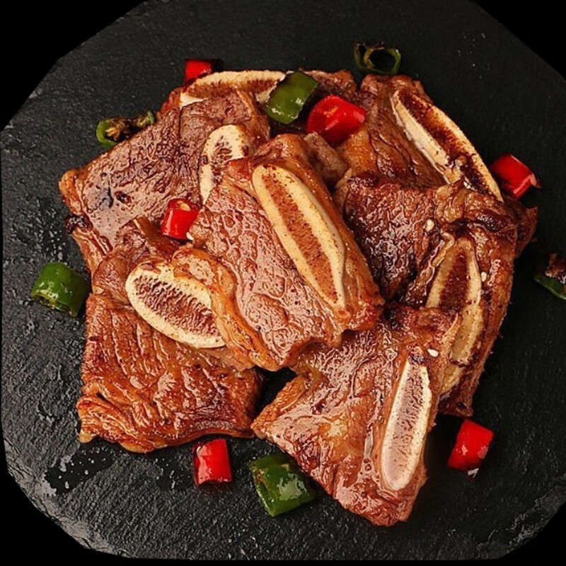 haoiimiao山姆小厨黑椒牛仔骨肉质鲜嫩食材真材实料给家人好吃可口