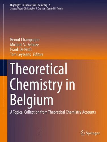 预订 theoretical chemistry in belgium