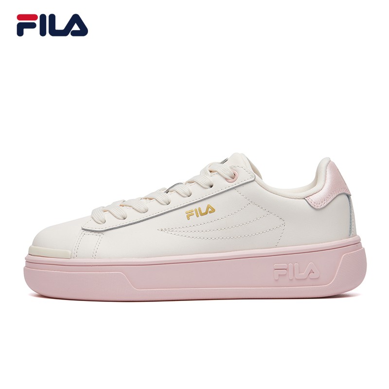 fila 斐乐官方女士板鞋2021年夏新款时尚运动鞋板鞋休闲鞋小白鞋 海盐