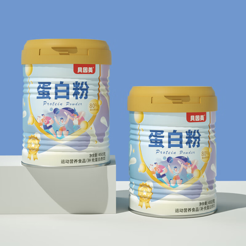 贝因美双蛋白粉中老年人男女营养蛋白质粉 1罐装