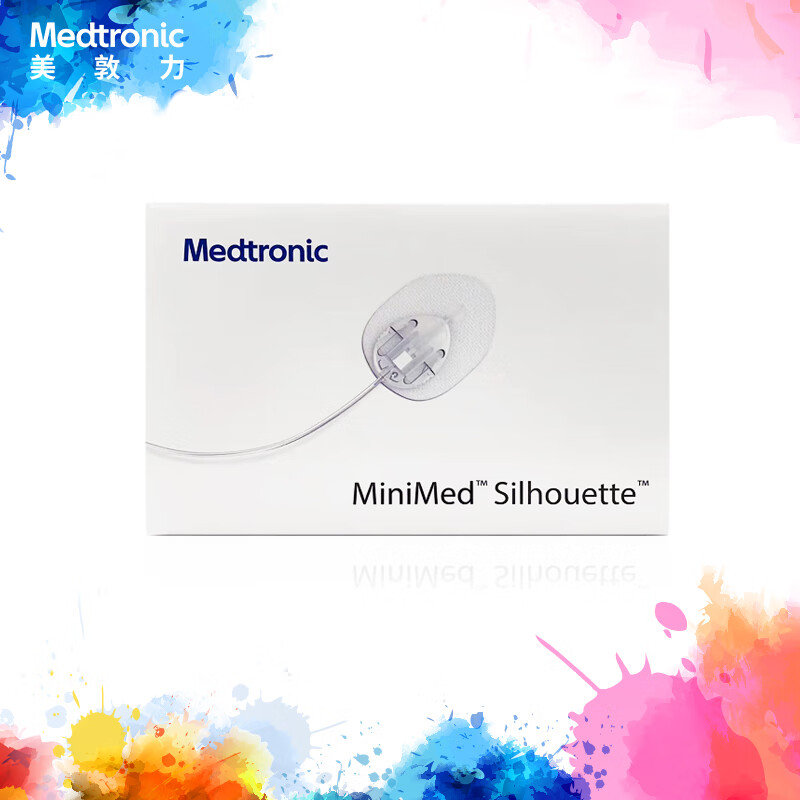 美敦力（Medtronic）进口胰岛素泵耗材 可分离式输注导管 Silhouette管路 MMT-381A