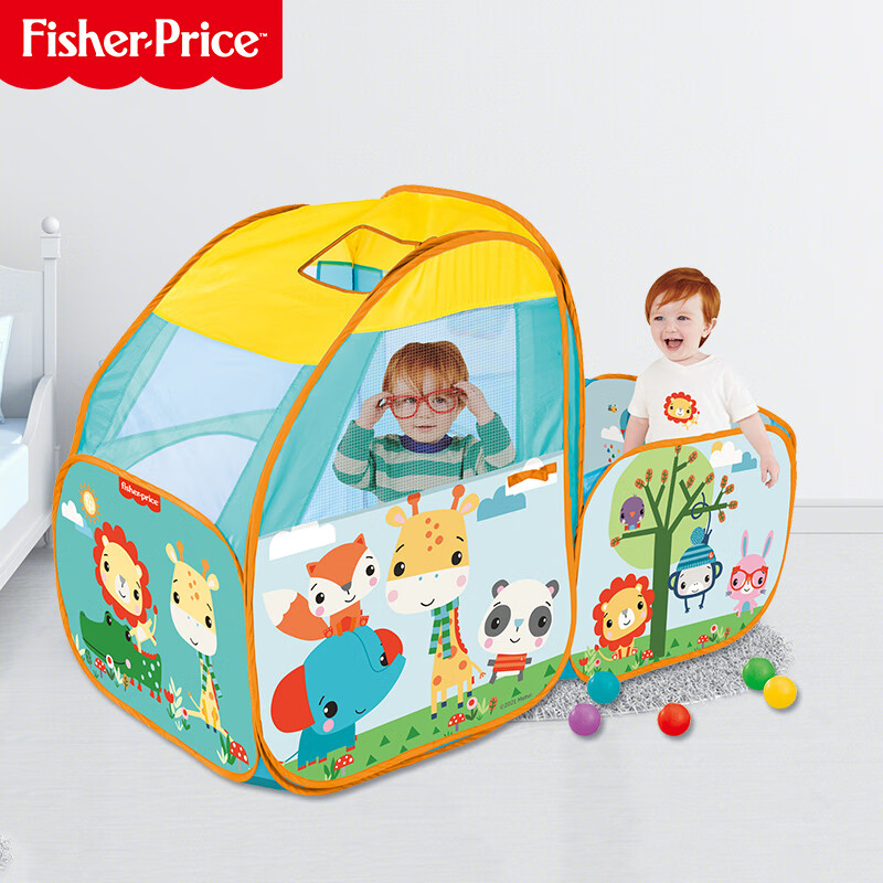 费雪(Fisher-Price)儿童帐篷游戏屋宝宝室内帐篷小孩户外帐篷过家家玩具屋快乐游戏屋LR2126生日礼物礼品属于什么档次？