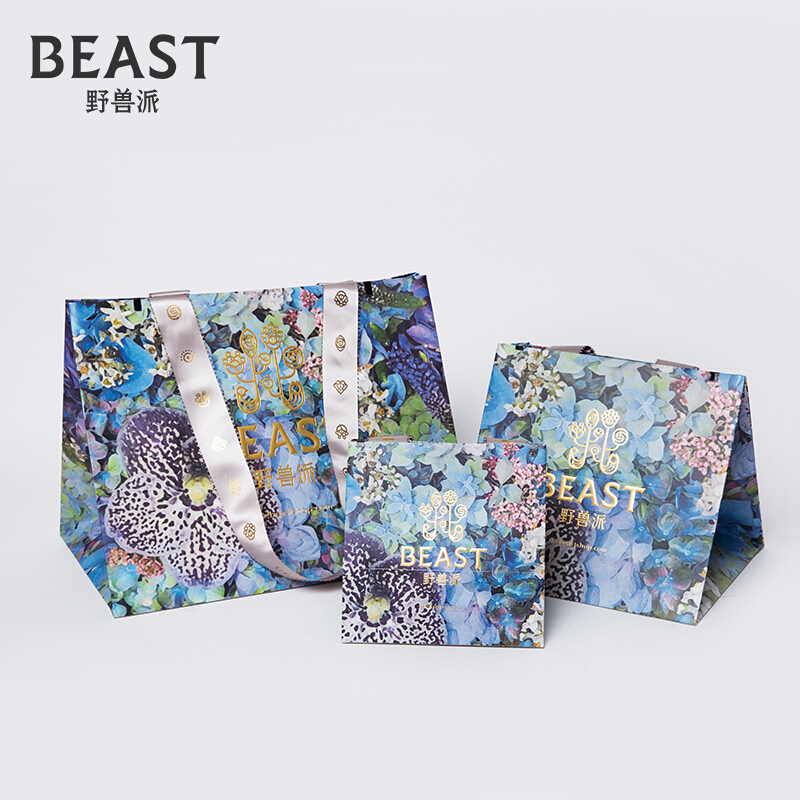 野兽派（THE BEAST）莫奈手提袋17款（仅随商品购买，不单独出售）中号-17款（26×25×25）