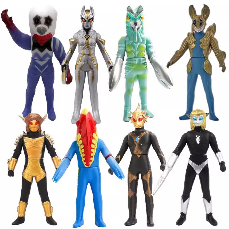 怪兽玩具外星人系列嘎次星人巴巴鲁马格马巴尔坦巴罗萨 8款帝国星人