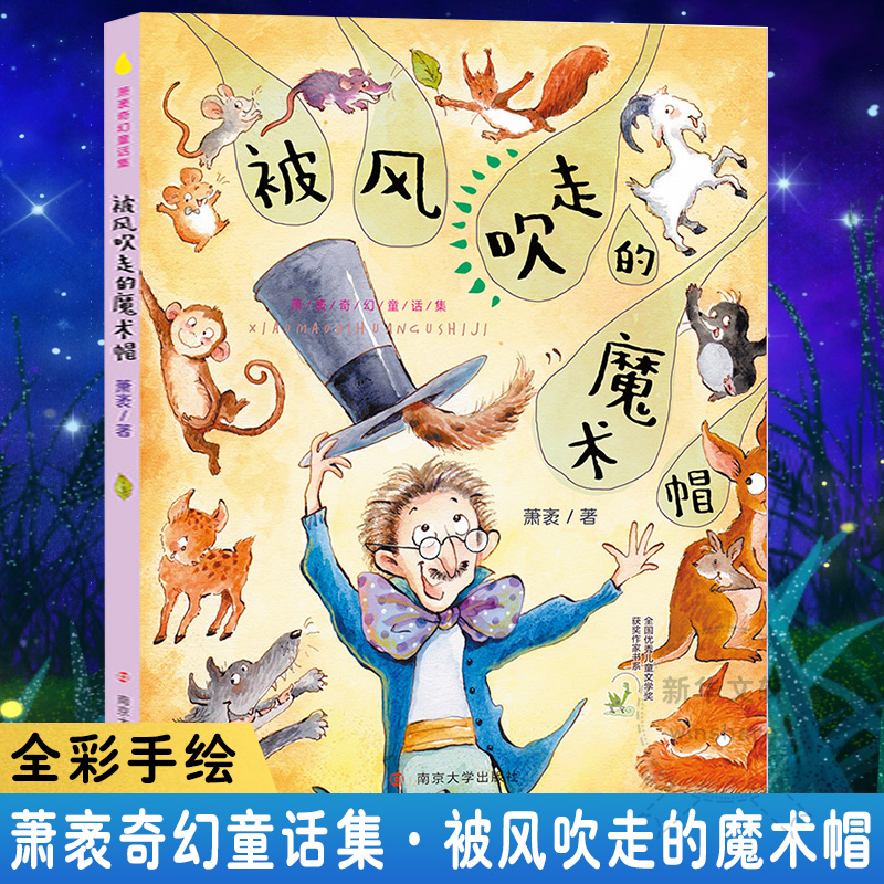 被风吹走的魔术帽 故事书 儿童书籍