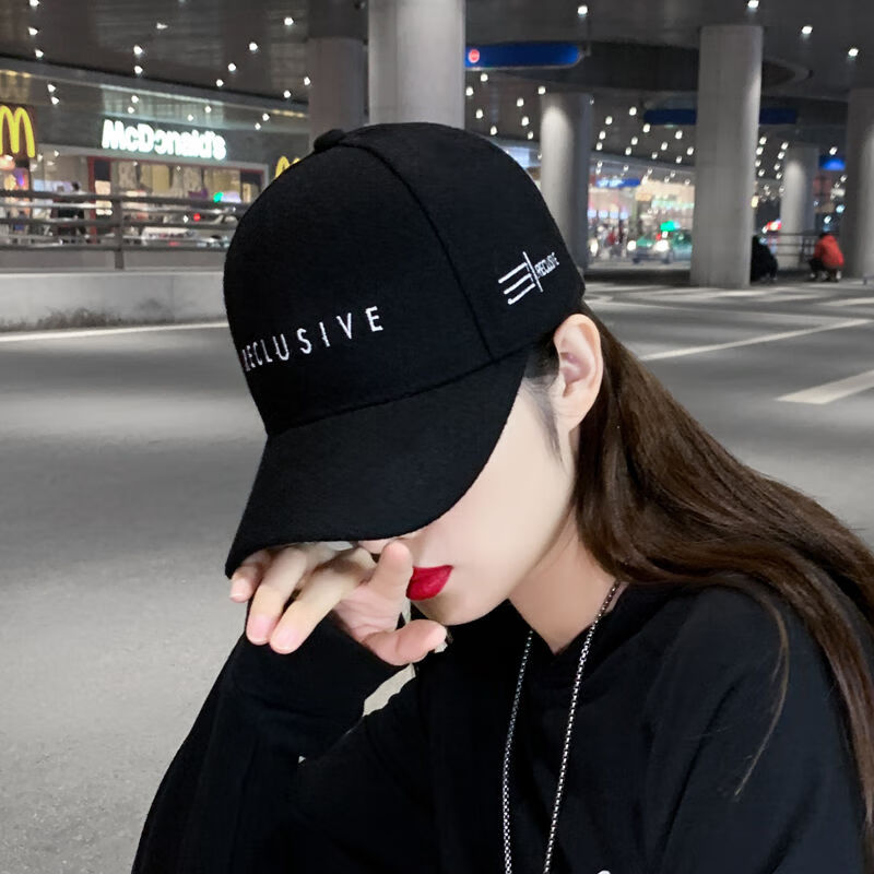 谢尔比帽子棒球帽女时尚潮网红款刺绣遮阳韩版鸭舌帽新款百搭春秋夏