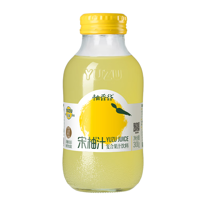 宋柚【爆款】柚香谷宋柚汁双柚汁柚子汁饮料果汁香柚常山胡柚苏打汽水 宋柚汁300g*20瓶/箱