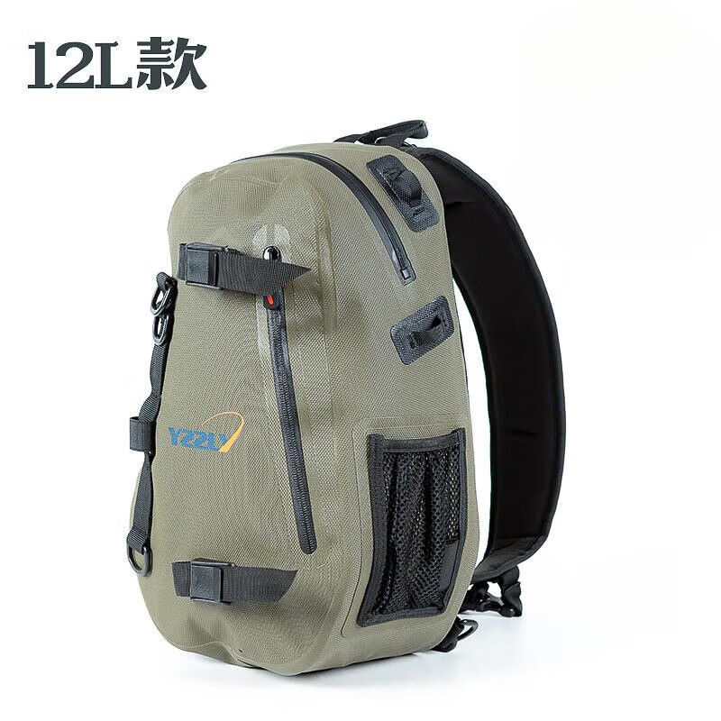 oein路亚包气密防水背包鱼竿包多功能腰包钓鱼斜挎包单肩包渔具收纳包