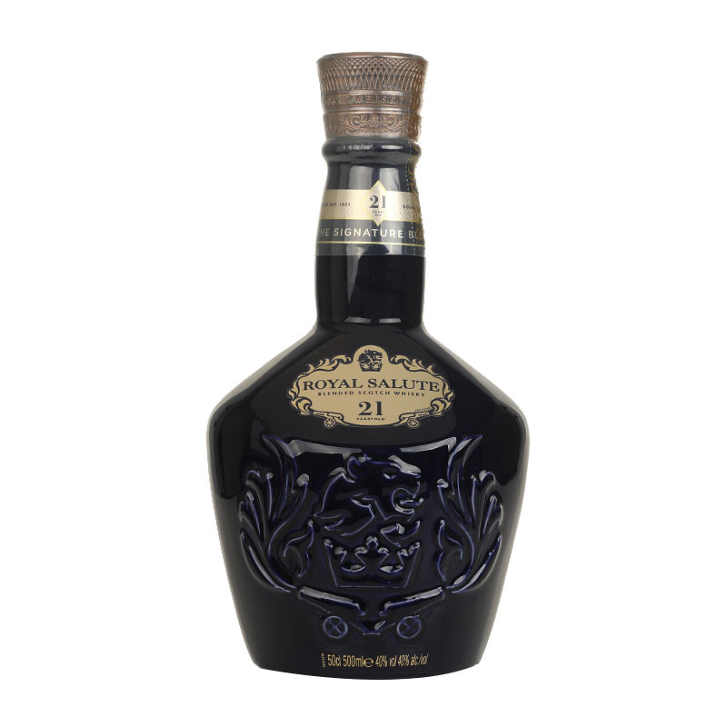 皇家礼炮royalsalute洋酒21年苏格兰威士忌500ml