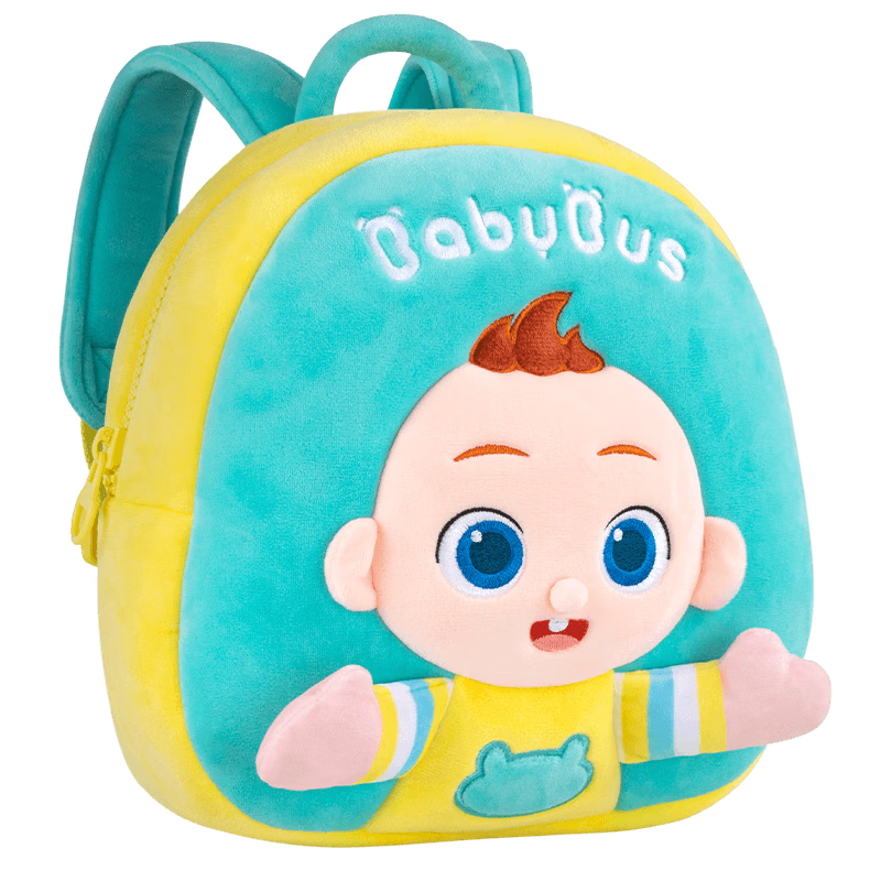BabyBus 宝宝巴士 超级宝贝JoJo毛绒玩具双肩包男童女童四季通用背包儿童生日礼物
