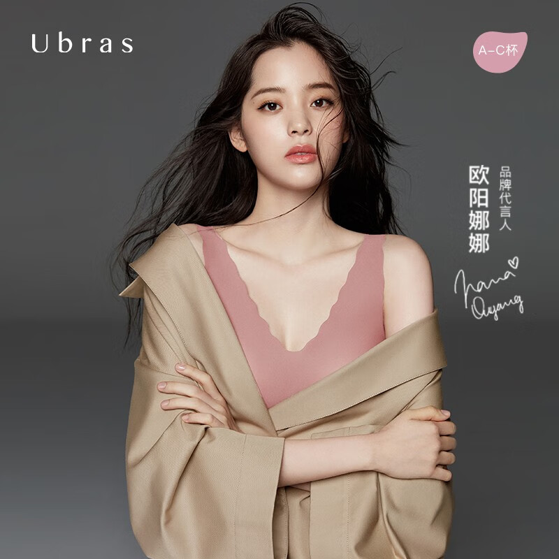 Ubras无尺码深V小浪花背心文胸价格走势,舒适贴合,让你尽显魅力