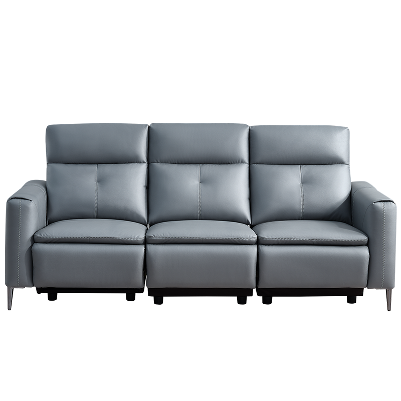 全友家居 现代简约电动功能沙发太空舱零重力科技布艺沙发躺椅