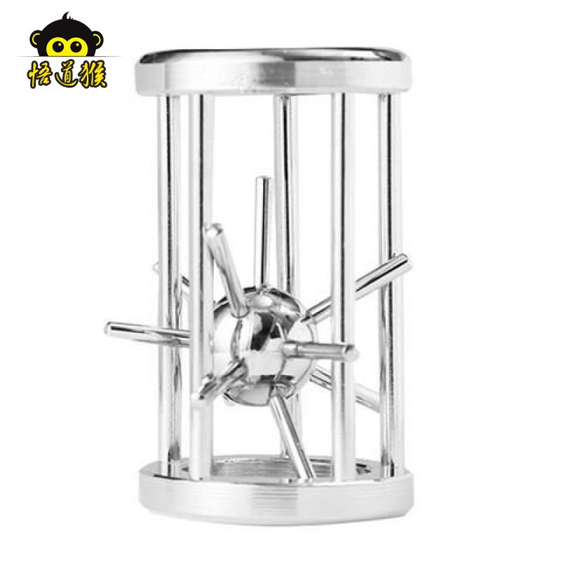 鲁班锁魔球 puzzle十级难度五星级地狱难度魔锁合金玩具成人学生高