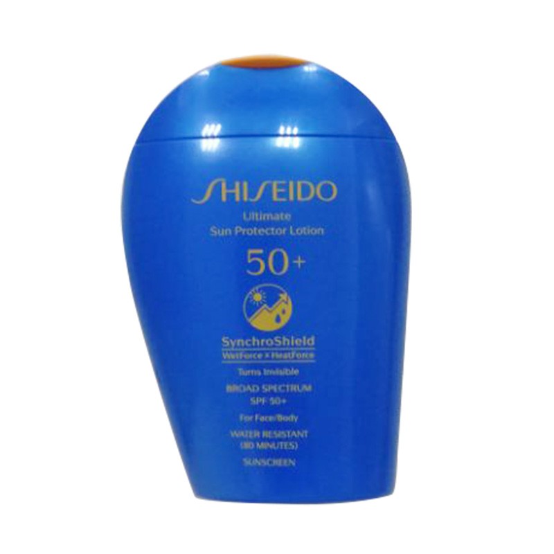 Shiseido资生堂蓝胖子隔离霜SPF50 新艳阳夏臻效水动力隔离乳150ml大容量