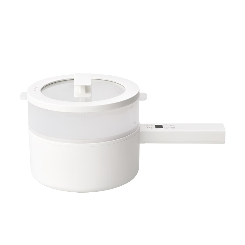 olayks【家電國家補(bǔ)貼】電煮鍋可煮飯家用多功能學(xué)生宿舍泡面電火鍋蒸煮煎炒鍋電熱鍋帶蒸籠