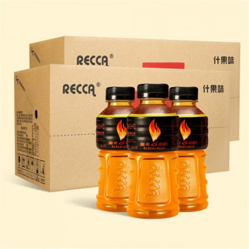 食芳溢【15瓶】黑卡6小时能量饮料强化维生素什果味450ml 【9月产】