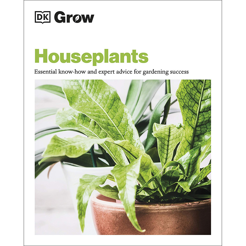 【预售】【dk grow】houseplants【dk种植系列】家居植物 英文原版图