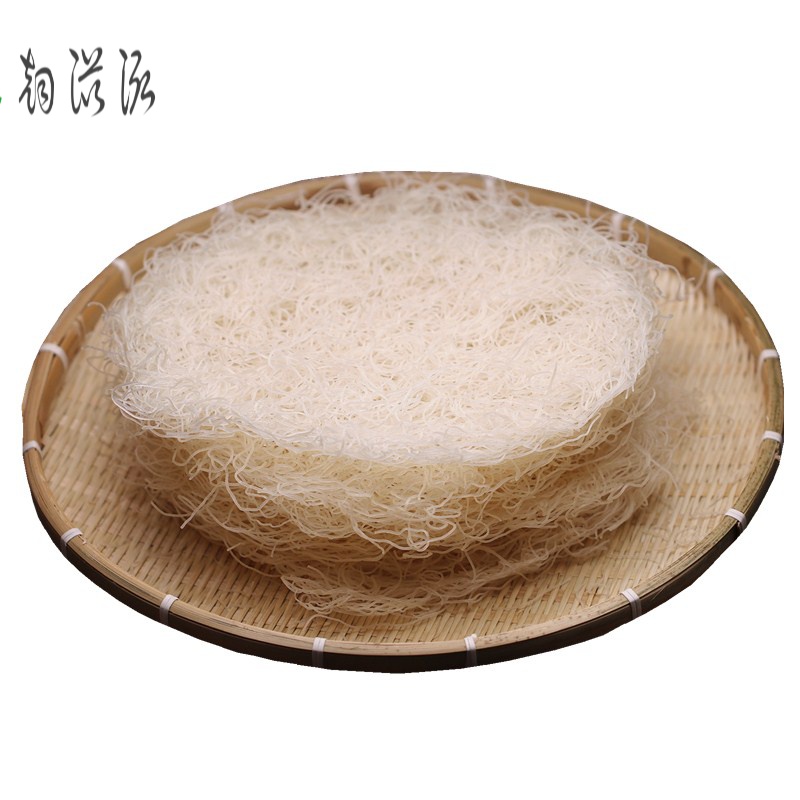 虎钢馋嵊州新昌特产溪滩手工榨面米面温州米粉干货粉丝干米粉浙江米线