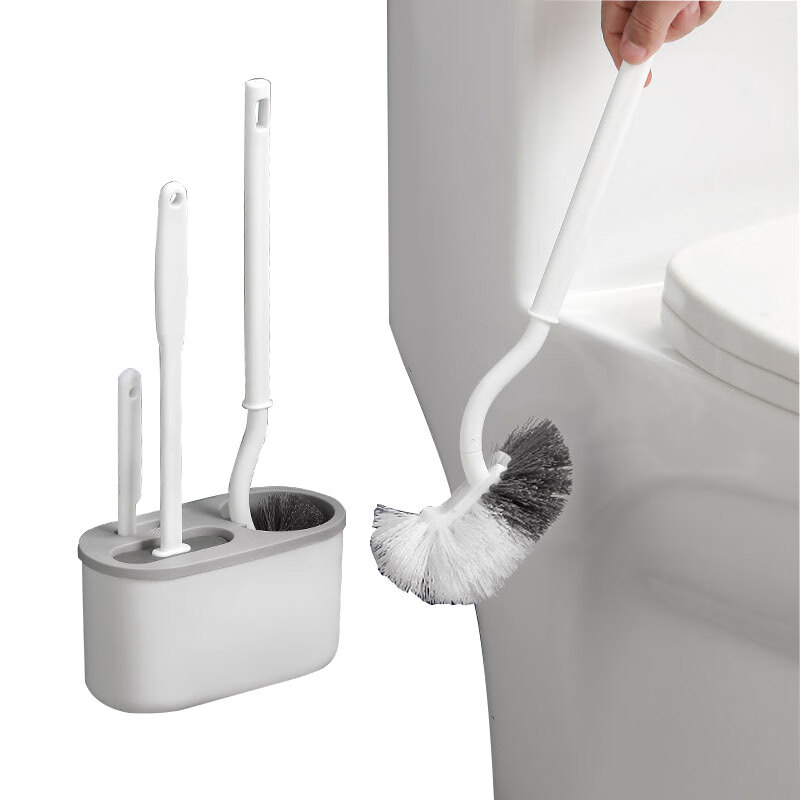 法漫玫 马桶刷家用无死角壁挂刷的洗厕所刷子卫生间清洁神器硅胶洁