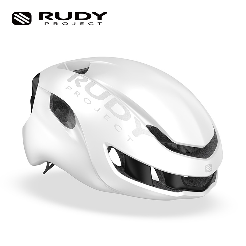 RUDY PROJECT璐迪自行车头盔环法巴林车队同款男女骑行装备公路盔破风盔NYTRON 哑光白 S/M（适合头围55-58cm）