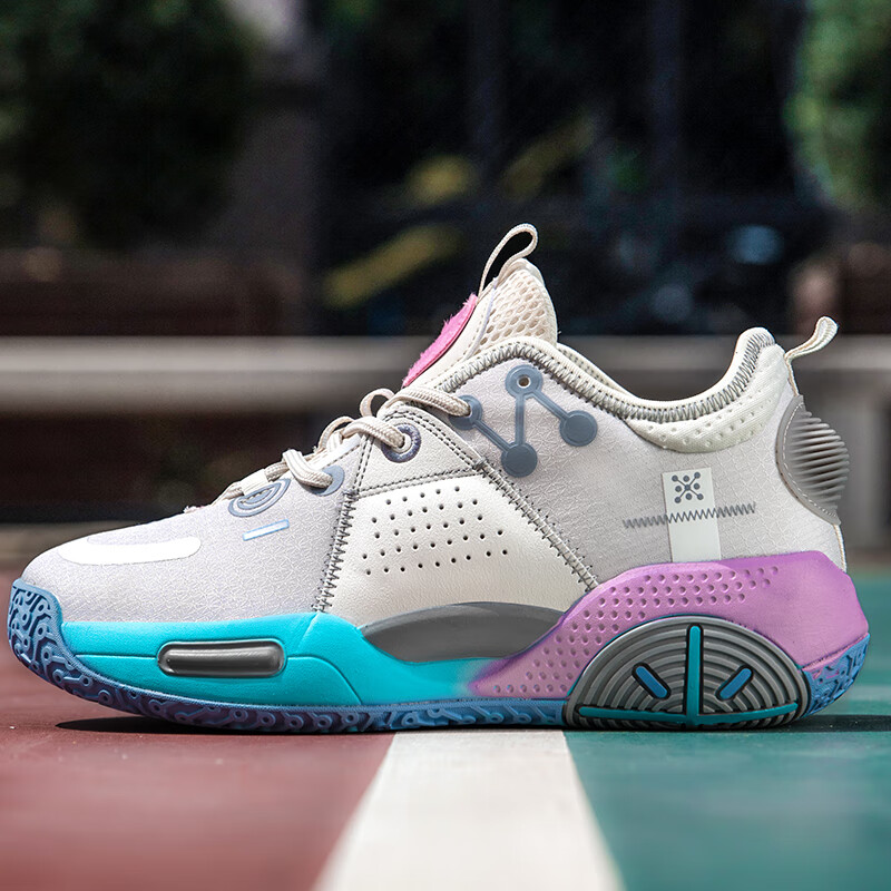 范琪芙全城9篮球鞋九夏日版新款网面男鞋闪击6音速8利刃5 全城 棉花糖