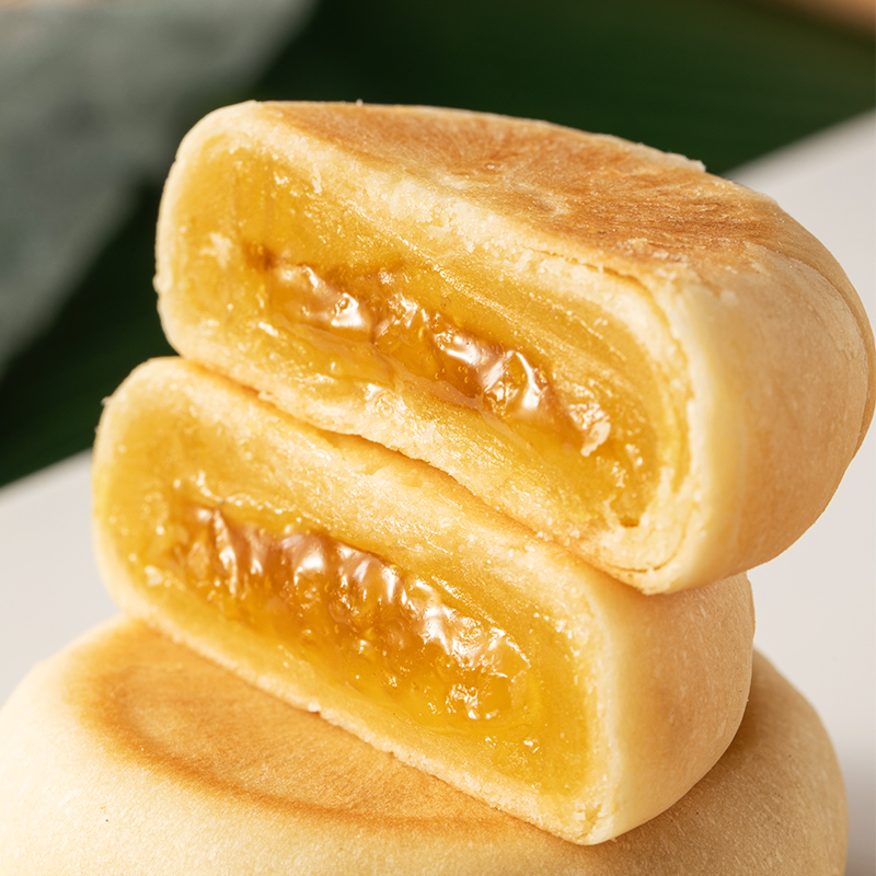 网红糕点 休闲零食小吃 酥 特产 营养早餐 下午茶 饼干蛋糕 榴莲饼35g