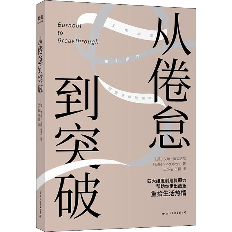 从倦怠到突破 (美)艾琳·麦克达尔  王小皓,王磊 译 书籍