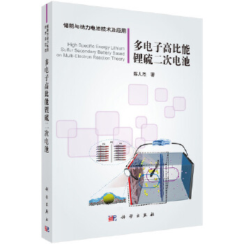 正版图书 多电子高比能锂硫二次电池 陈人杰 科学出版社 9787030607188