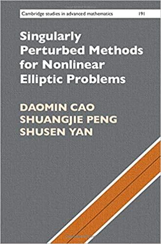 预订 singularly perturbed methods for nonlinear elli