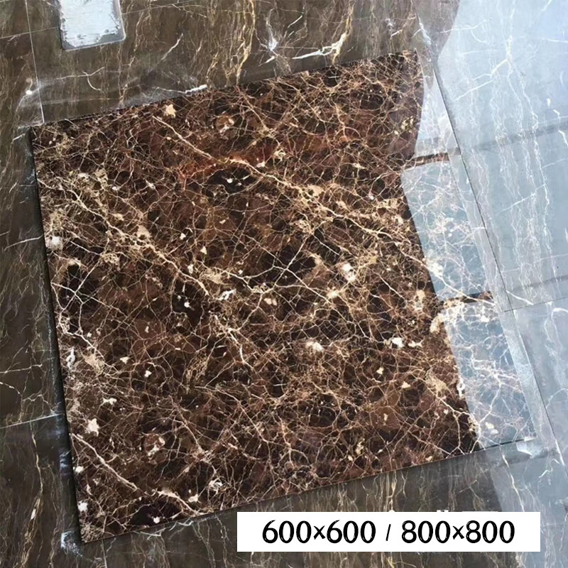 施韵令深色大理石瓷砖金啡网大规格1米 门槛石大板600x1200 金啡网600