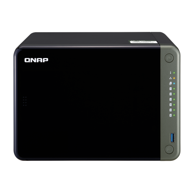 威联通（QNAP）TS-653D 4G内存 六盘位nas中小企业网络存储服务器 私有云存储 磁盘阵列 4G内存 0TB(不含盘)