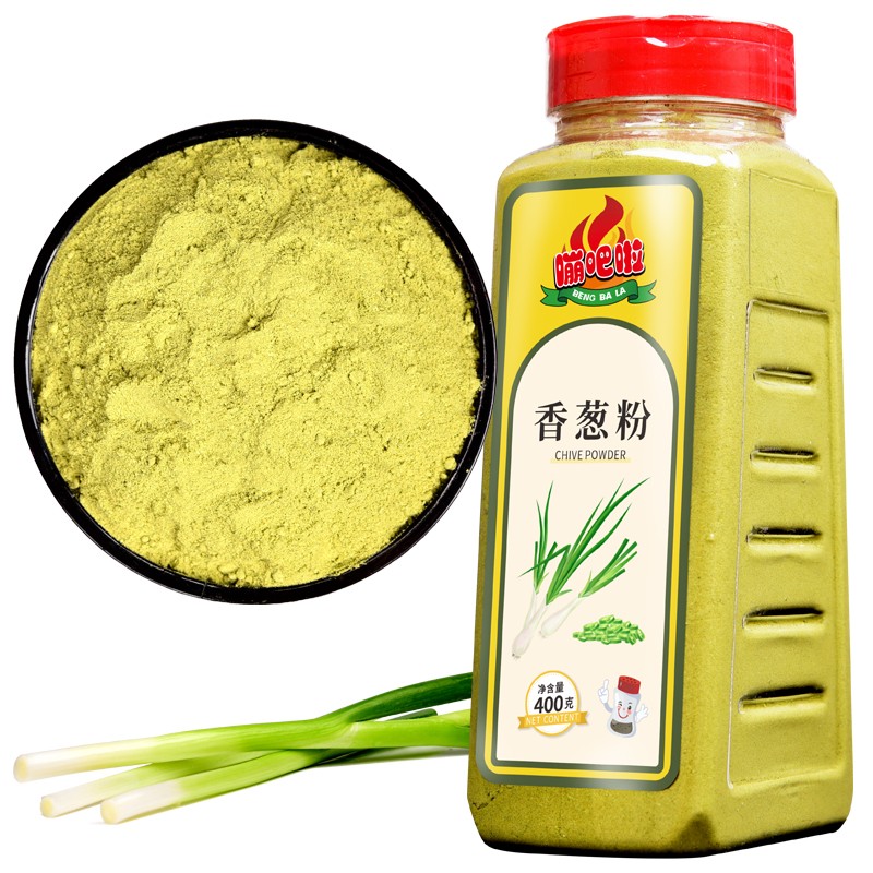 嘣吧啦 香葱粉 400g大瓶装 干葱粉大葱粉葱碎  西餐烘焙烧烤原料调味