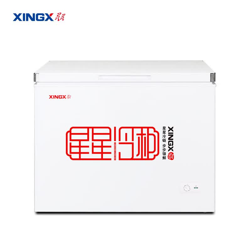 星星（XINGX）商用卧式冰柜 单温单箱冰箱 冷藏冷冻转换冷柜 安全门锁 顶开门 【一级能效】单温300升属于什么档次？