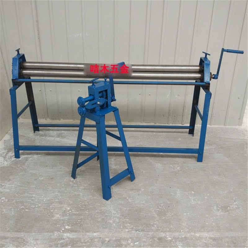 手动卷圆机 白铁皮保温压边机 小型卷板机 铝皮咬口机不锈钢滚圆机