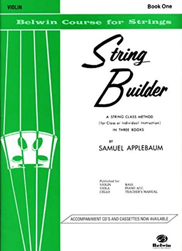 The Belwin String Builder: Violin, Book