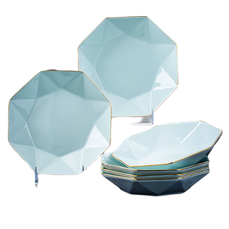 ���ڲ���������(KANGQIN)��ŷ���ݼ�Լ��ʯ���¿���ô����������մɲ;���� �����Ӱ��8Ӣ��˽���6��װ 43.8Ԫ