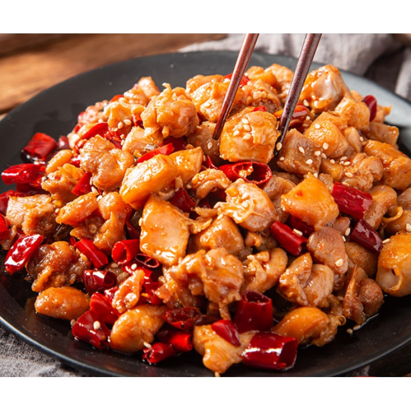 自贡冷吃兔麻辣兔肉兔丁四川特产美食香辣兔头兔腿私房菜 冷吃兔200