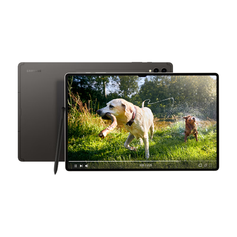 SAMSUNG 三星 Galaxy Tab S9 Ultra 14.6英寸 Android 平板电脑（2960*1848、骁龙8 Gen2、12GB、512GB、 5G版、灰色）