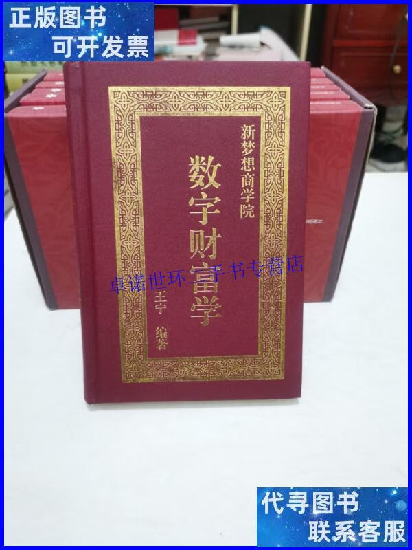 【二手9成新】数字财富学(作者本) /王宁 北京市花园路印刷有限