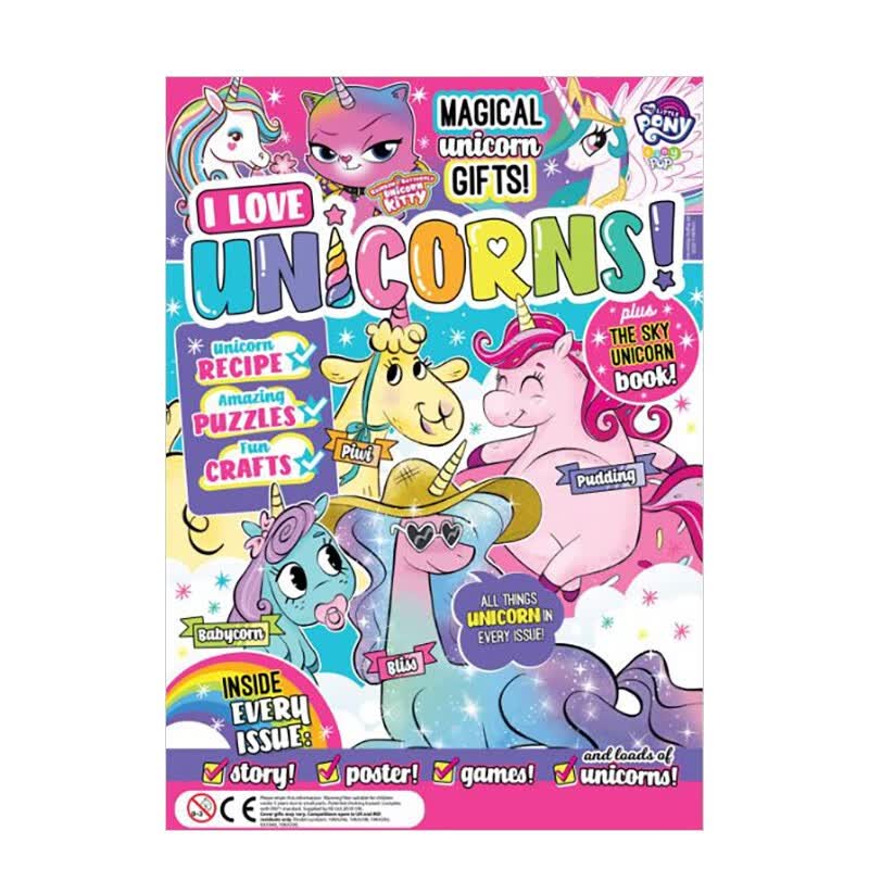 订阅 i love unicorns 独角兽 幼儿儿童故事杂志 美国英文版 年订12期