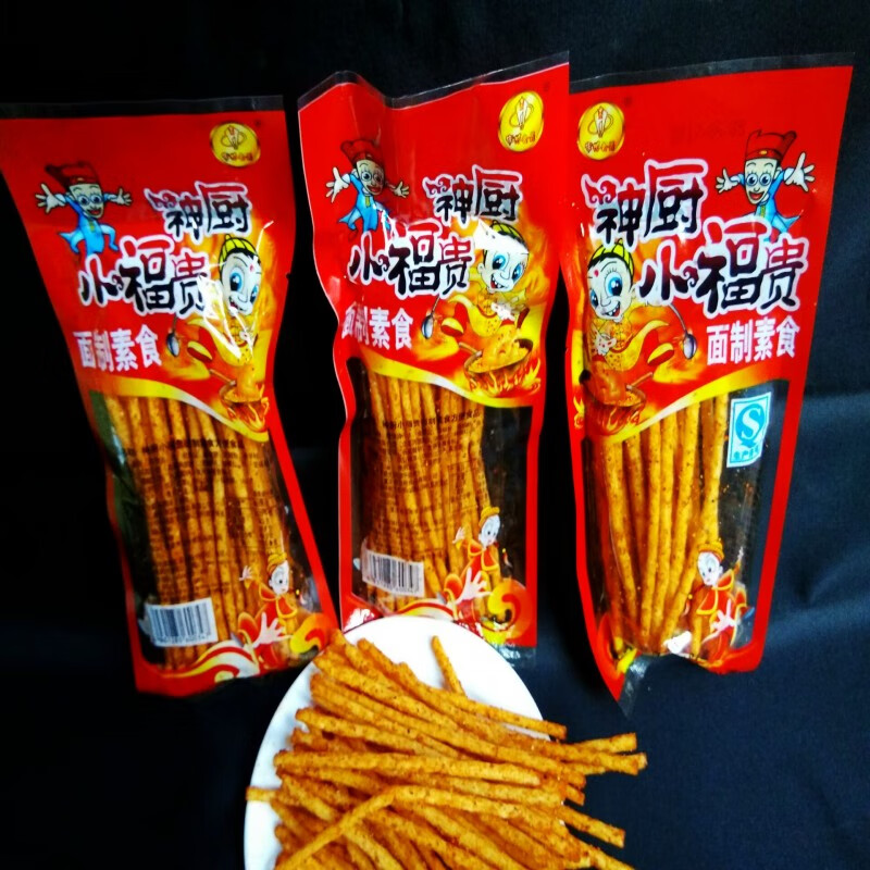 麻辣零食神厨小福贵辣条儿时四川特产重庆休闲小吃怀旧面筋素食品 20