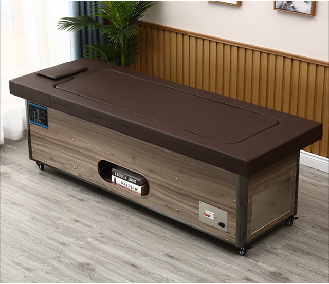 新款家用全自动明火净烟艾灸床养生馆美容院专用全身灸艾熏理疗床