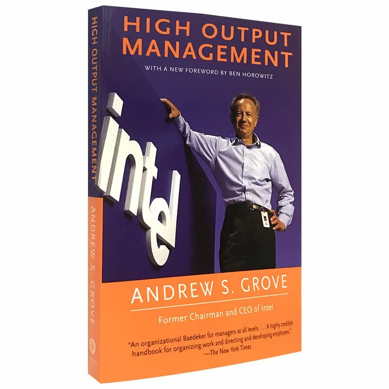 现货 英文原版 High Output Management 高产管理